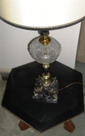 One of several table lamps