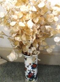 Pennies from heaven in Lenox vase