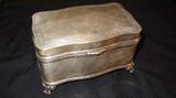 Lot 2 - Footed Sterling Dresser Box