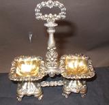 Lot 4 - Continental Silver Double Salt