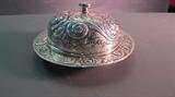 Lot 28 - Sterling domed lidded dish
