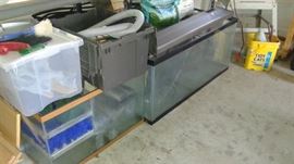 fish tank and equipment
