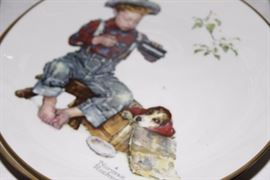 Gorham Norman Rockwell Plates