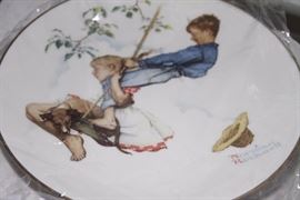 Gorham Norman Rockwell Plates