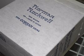 Gorham Norman Rockwell Plates