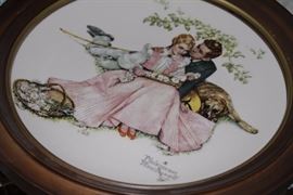 Gorham Norman Rockwell Plates