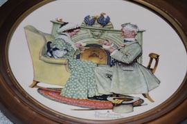 Gorham Norman Rockwell Plates