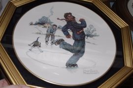 Gorham Norman Rockwell Plates