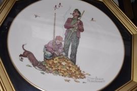 Gorham Norman Rockwell Plates