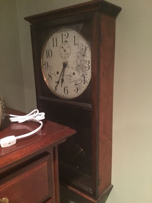 Old Seth Thomas school house clock