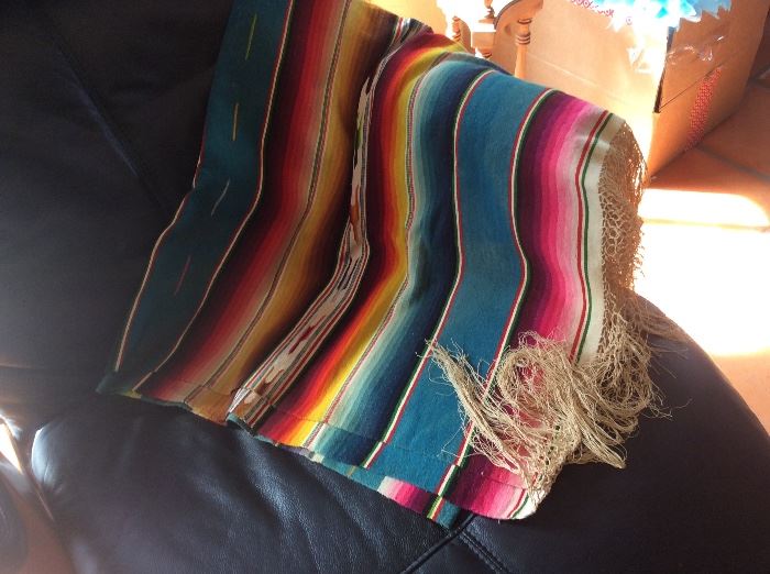 Mexican wool blanket