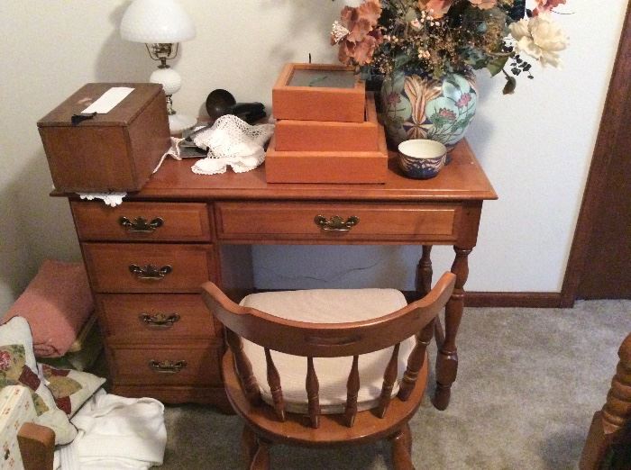 Desk & matching chair