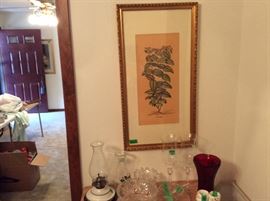Set of 2 beautiful Italian prints in Dining Room