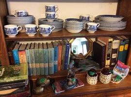 Blue Willow - Bookshelves