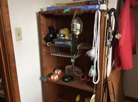 More n storage room at end of Garage