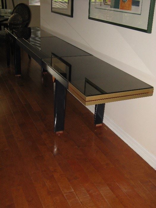 Vintage Dakota Jackson 9 1/2 ft Sofa / Console Table Willing to Pre Sell