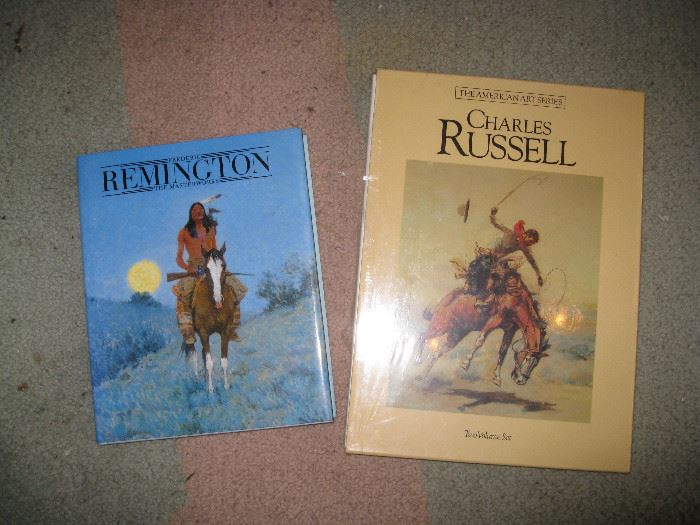 Remington and Charles Russel illustrated books