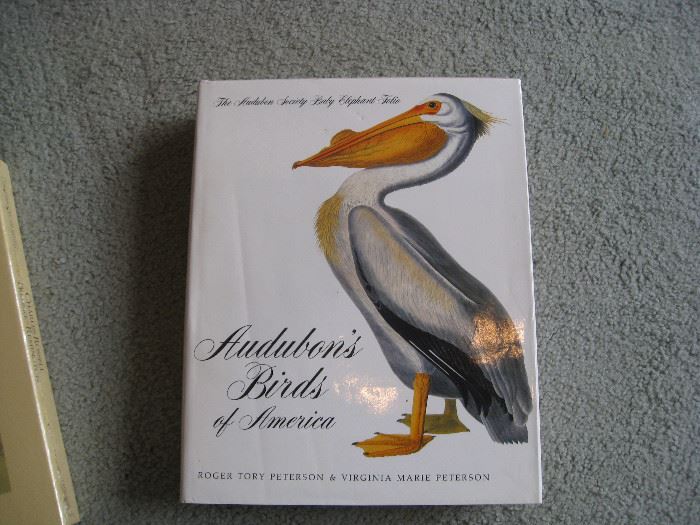 Audubon's very large/very thick illustrated fabulous book