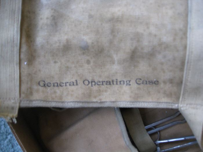 General Operating Case - We believe it's from the 1800's - 1900's