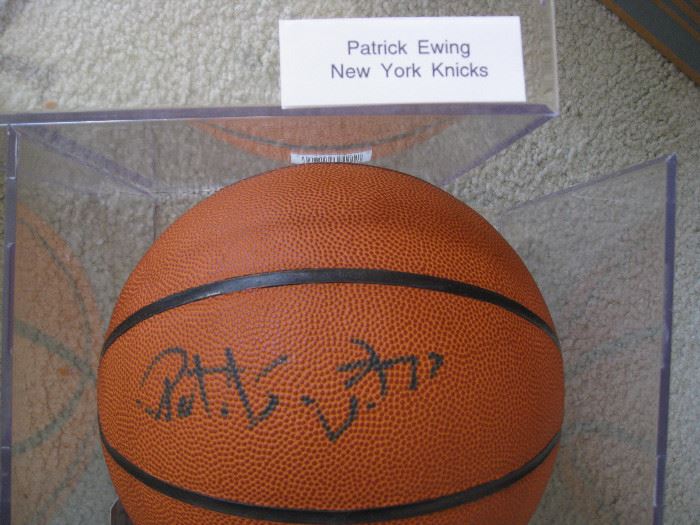 Patrick Ewing basketball