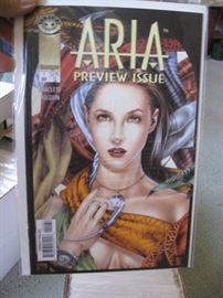 Aria preview issue comic