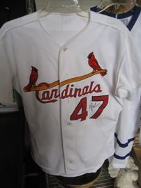 Cardinals #47 signed shirt