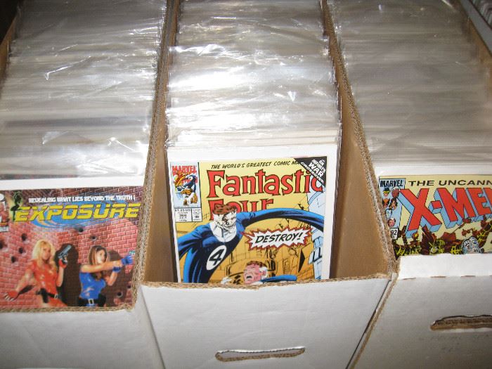 Fantastic Four etc comics