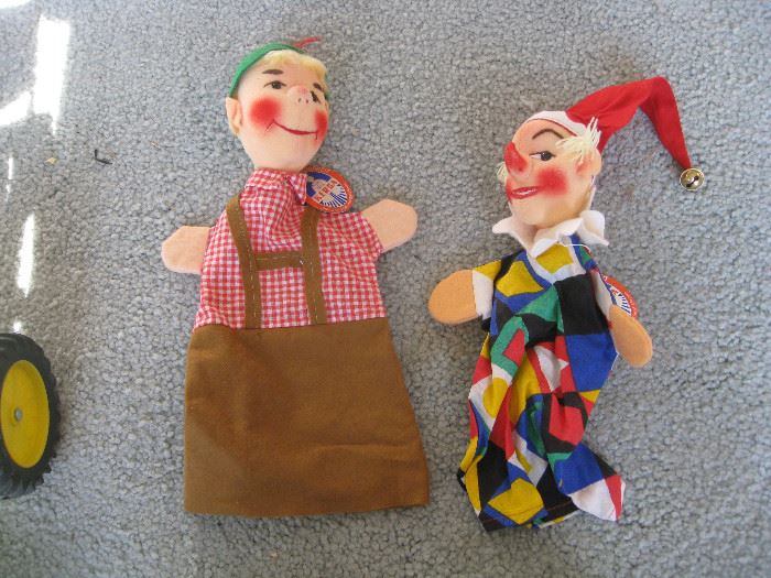 Hand made hand puppets from Germany