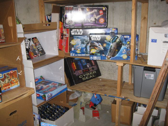 Star wars in boxes