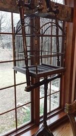 hanging bird cage - needs some love