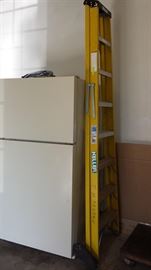 garage/basement fridge - 8ft step ladder