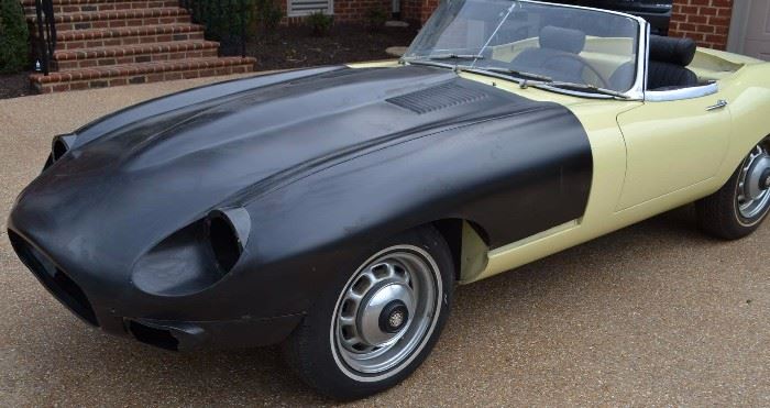 1969 E type 4.2 litre Jaguar convertible Series II