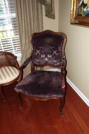 Ethan Allen upholstered arm chair