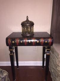 Faux book table