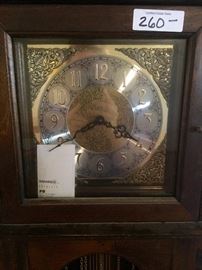 Detail of grandfather clock
