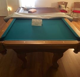 Pool table in excellent condition-SOLD