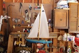 Victor Soling 1 meter sali boat