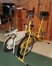 Dueling Exercise Bikes