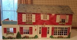 Marx Tin Doll House Front