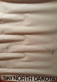 Poster Ski North Dakota