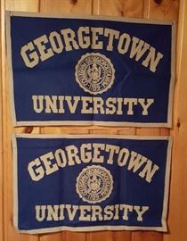 Vintage Georgetown Banners