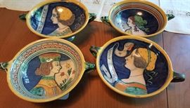 Antique Deruta Builllon Bowls