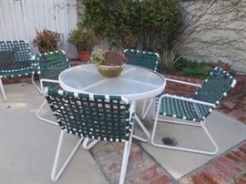 Brown Jordon Patio Set