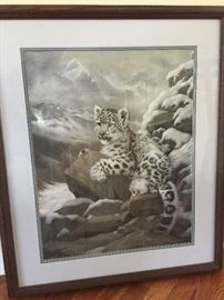 CHARLES FRACE LITHOGRAPH ( DOUBLE SIGNED)  due to meeting the artist :)               