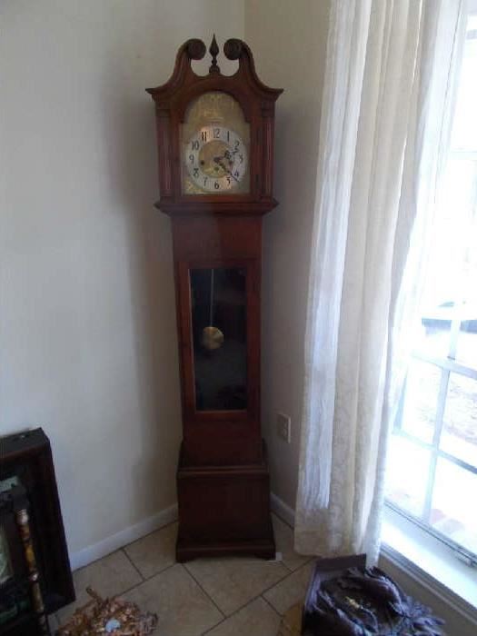 HERCHEDE Granddaughter Clock - Made in Starkville, Mississippi - 6 feet tall - 15" wide