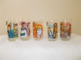STAR WARS Collectible Glasses - We have 20 of these!!!!!!!!!!