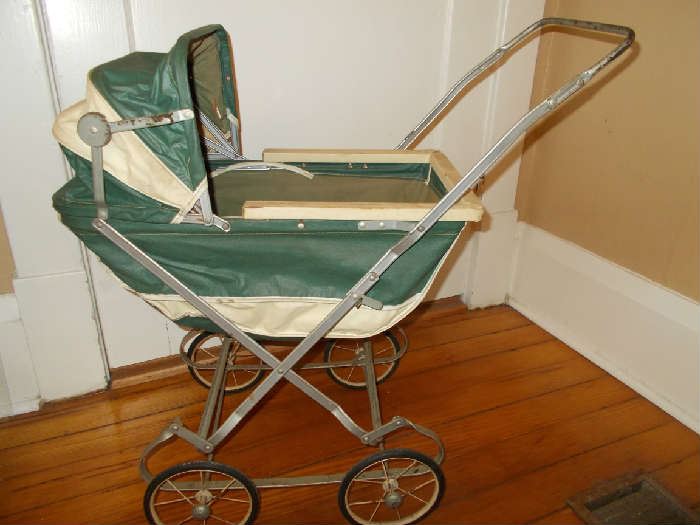 Vintage Baby Doll Buggy (probably 1940's - 1950's)