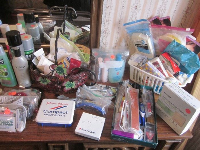 Personal care item, toiletries, first aid, etc.