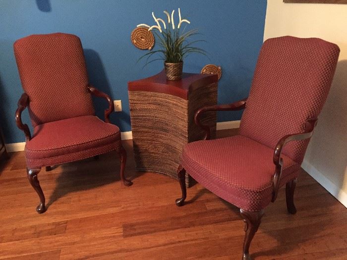 Pair Accent Chairs