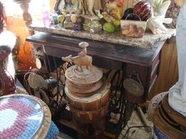 Sewing Machine, granite Tops